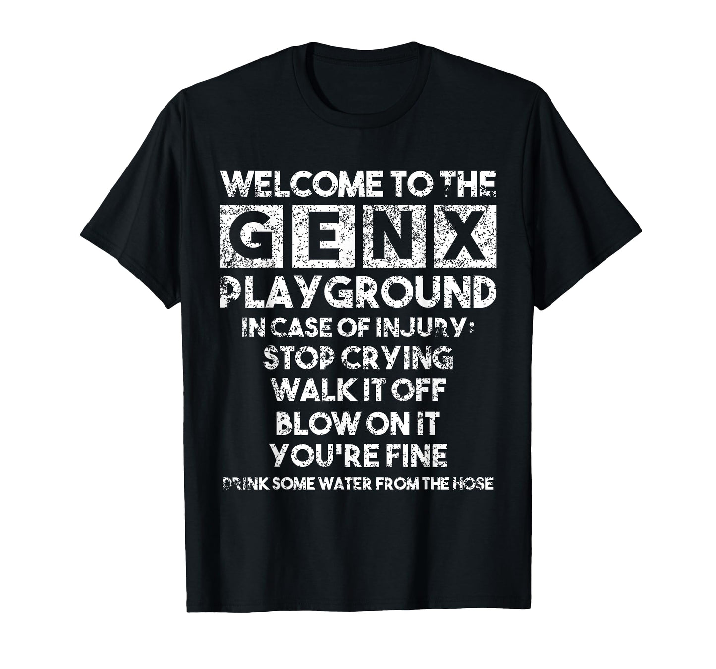 Welcome to the Gen X Playground Generation X 1980 T-Shirt