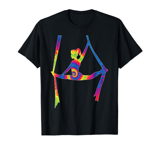 Aerial Silks Dancer Trapeze Aerialist Air Yoga Acrobatics T-Shirt