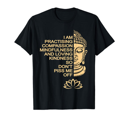 Meditation Buddha T Shirt gift idea for men and women T-Shirt