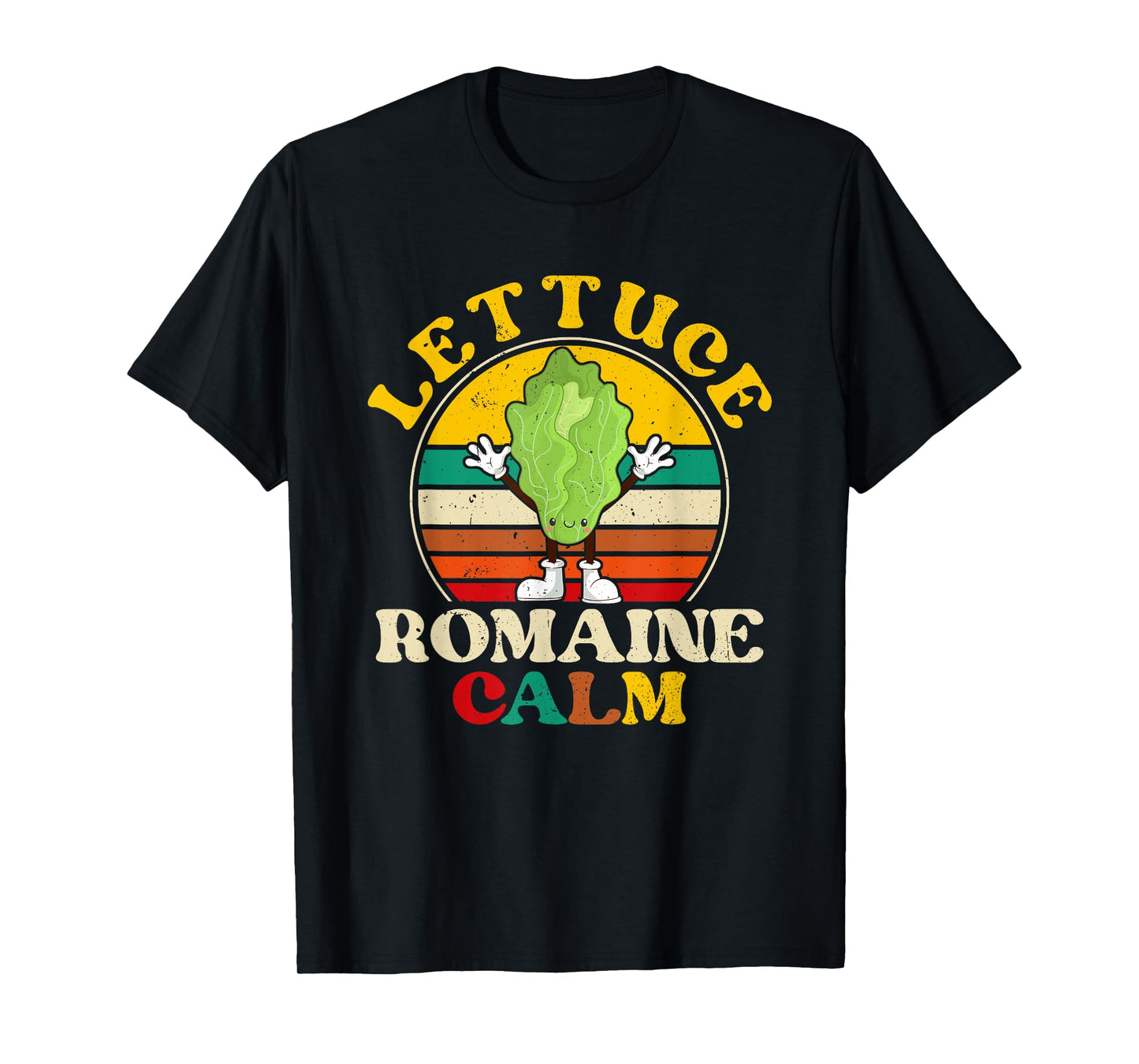 Vegan Lettuce Romaine Calm Vegetarian Funny Women T-Shirt