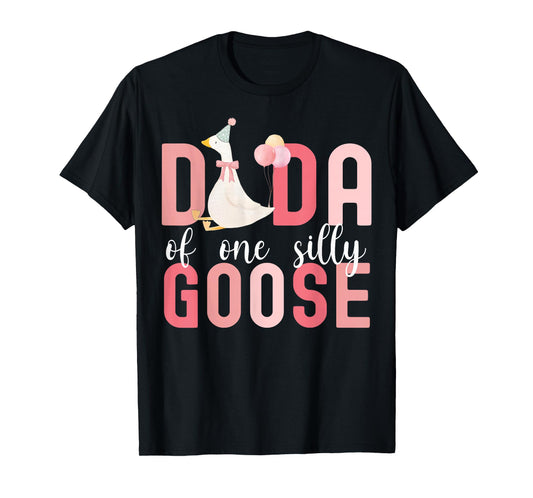 Silly Dada Silly Goose Dad Birthday Family Matching Party T-Shirt