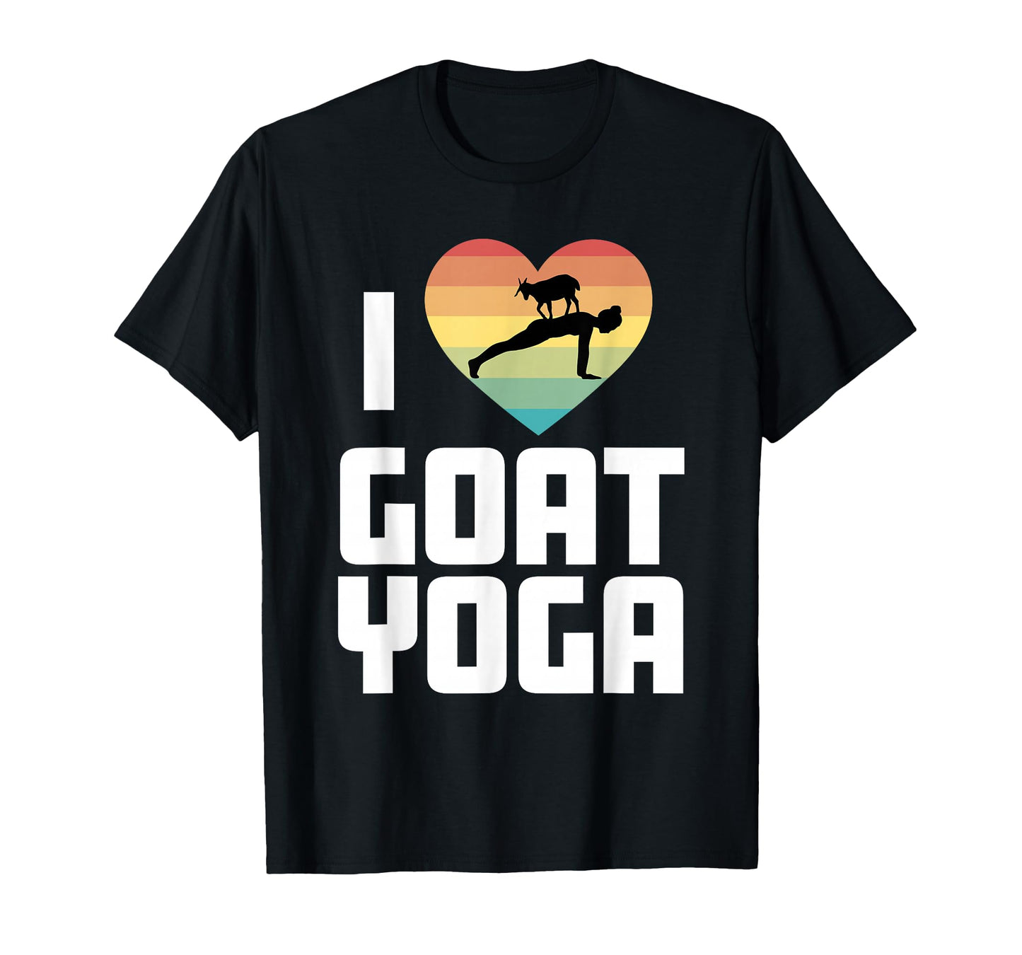 Goat Yoga Funny Meditation Zen Namaste I love Goat Yoga T-Shirt