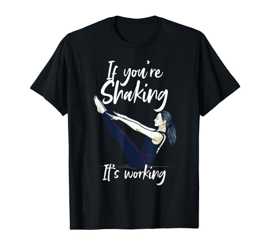 Funny Pilates For Women Men Gym Fitness Instructor Workout T-Shirt