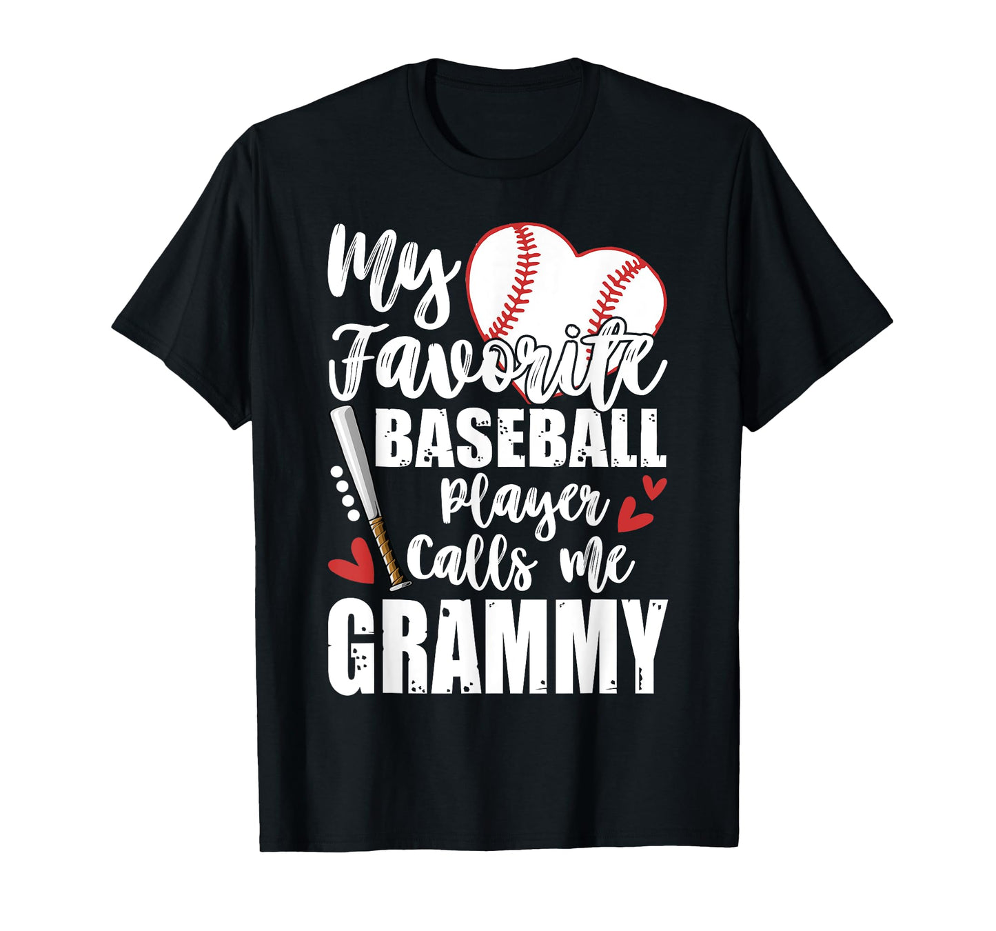 My Favorite Baseball Player Calls Me Grammy Baseball Pride T-Shirt