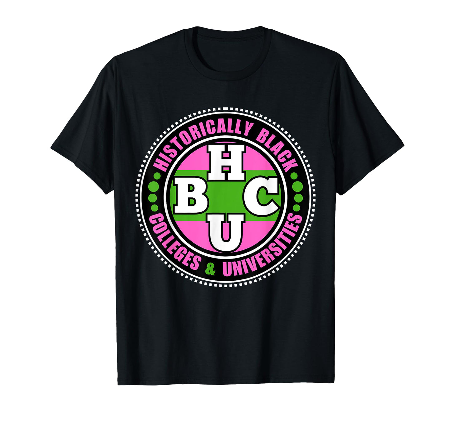 HBCU Pink And Green Historically Black College University T-Shirt