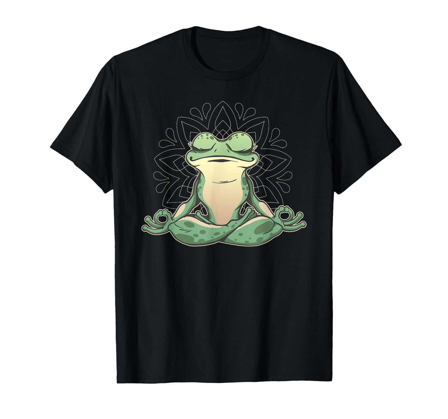 Meditating Yoga Frog T-Shirt