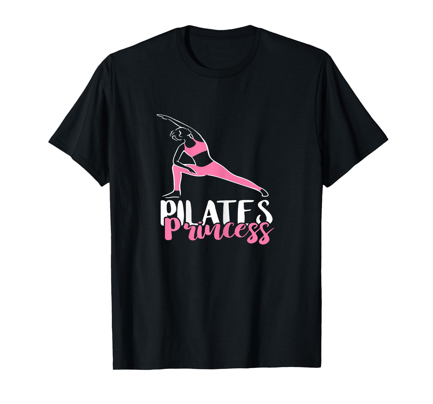 Workout Exercise Pilates Princess Pilates Fitness Instructor T-Shirt