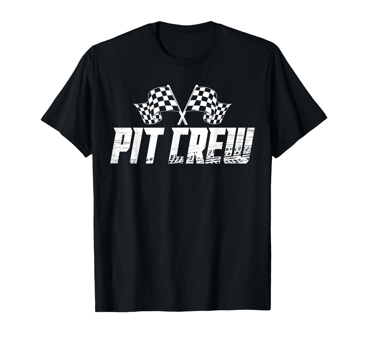 Pit Crew Family Racing Birthday Race Car T-Shirt