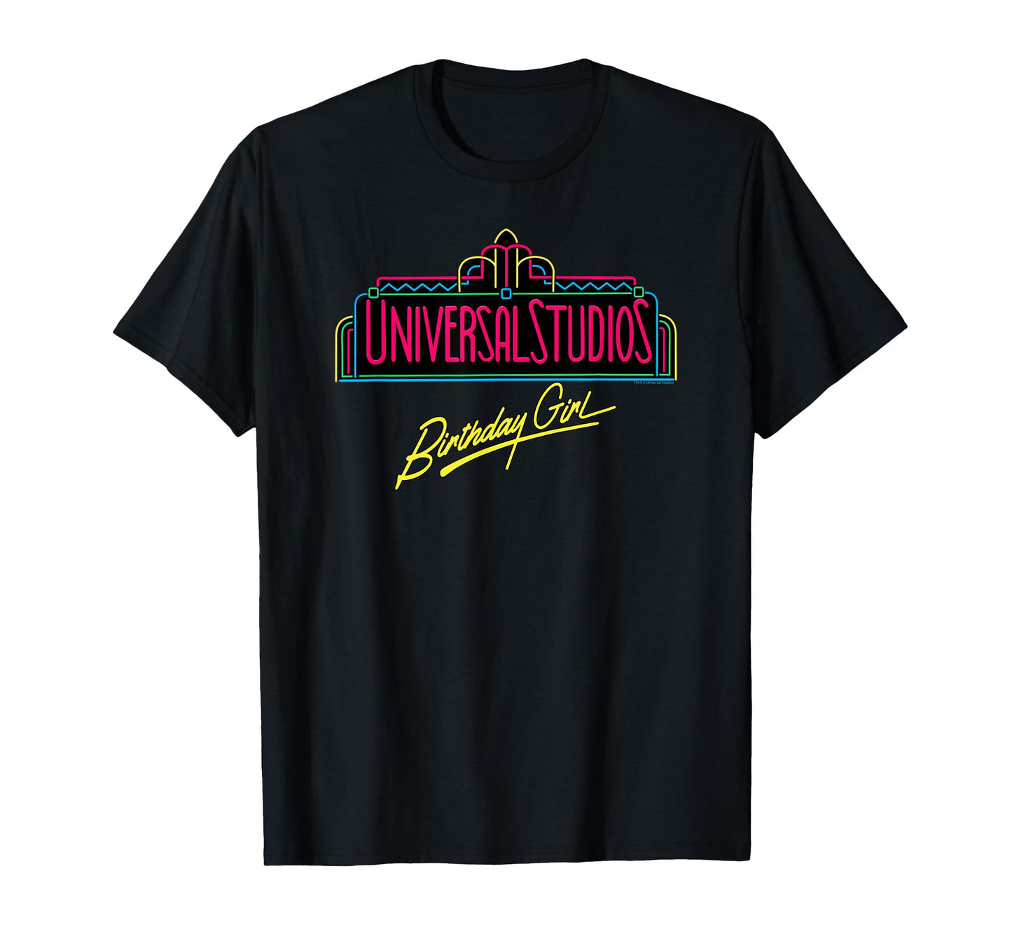 Universal Studios Marquee Birthday Girl T-Shirt
