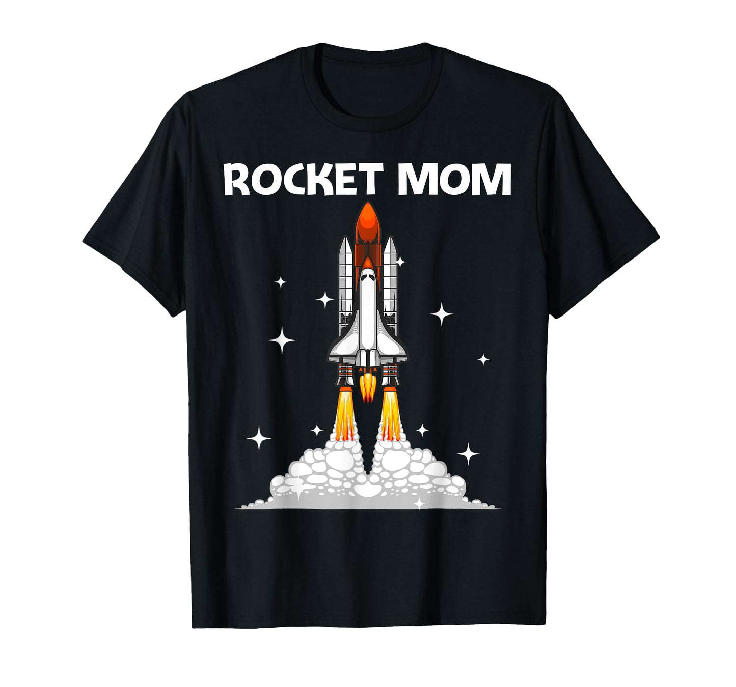 Cool Rocket Design For Mom Mother Space Rocket Ship Vehicle T-Shirt