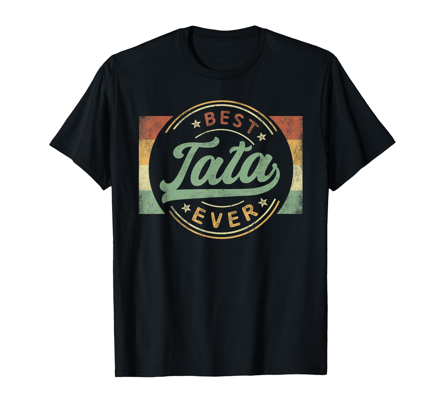 Best Tata Ever Emblem Father's Day Tata Gifts Grandpa T-Shirt