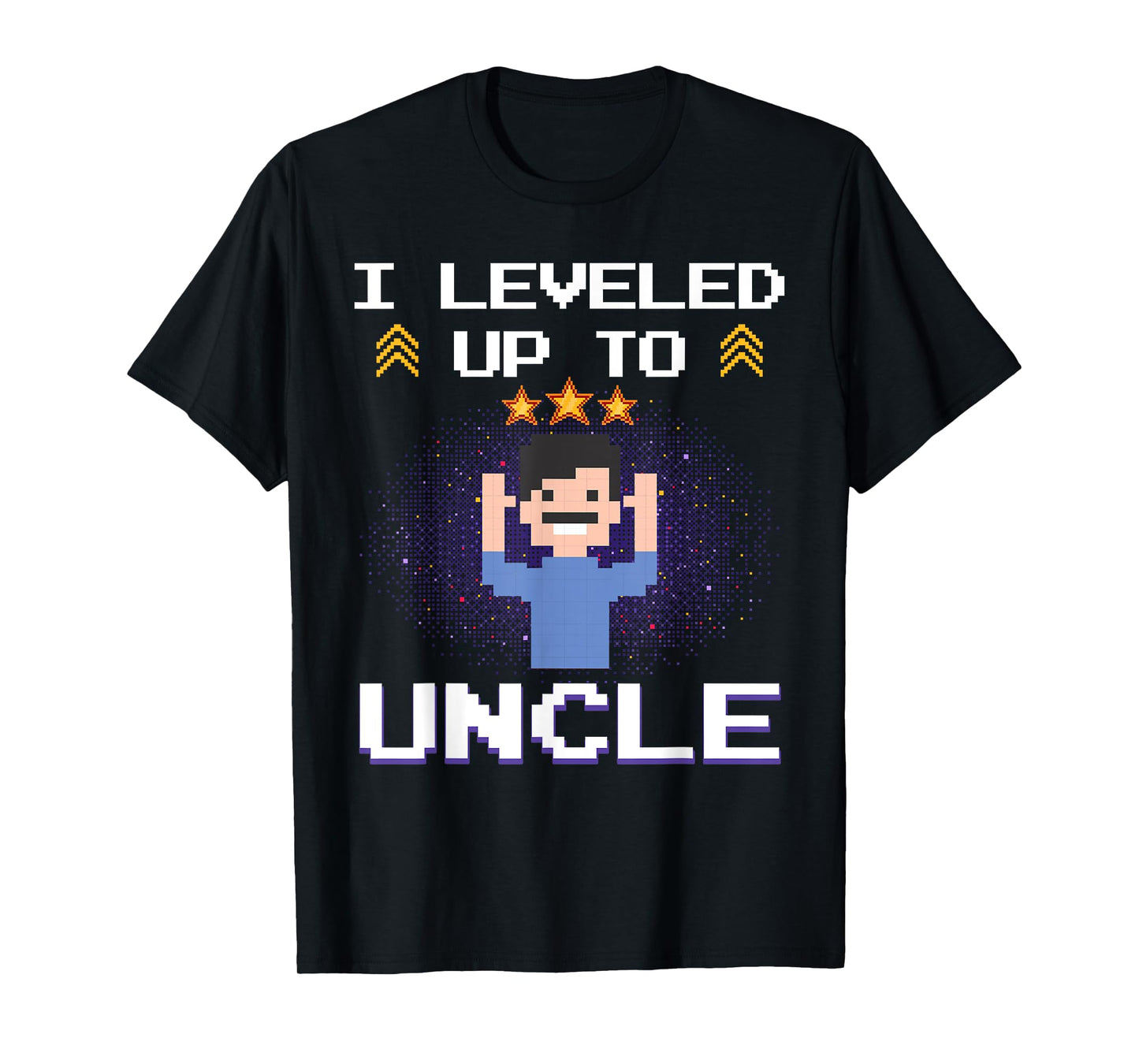Best Uncle Gift Awesome Uncle Accessories & Stuff Uncle Design For Men Dad First Time Promoted To Uncle Gamer T-Shirt
