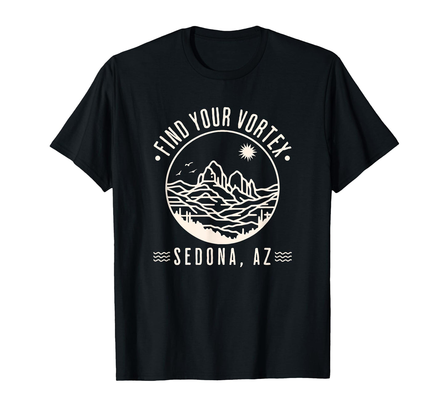 Sedona Arizona Wellness Vortex Spiritual Hiking Trip Health T-Shirt