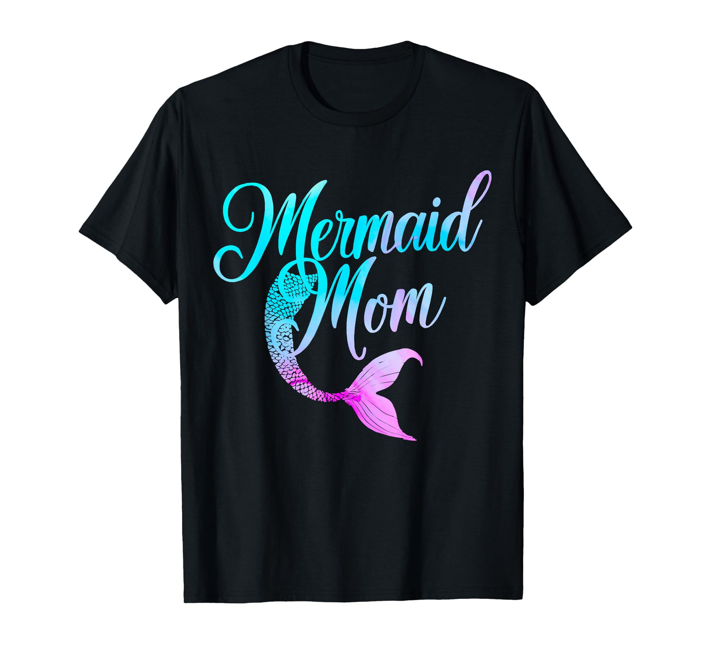 Mermaid Birthday Party Mermaid Mom T-Shirt
