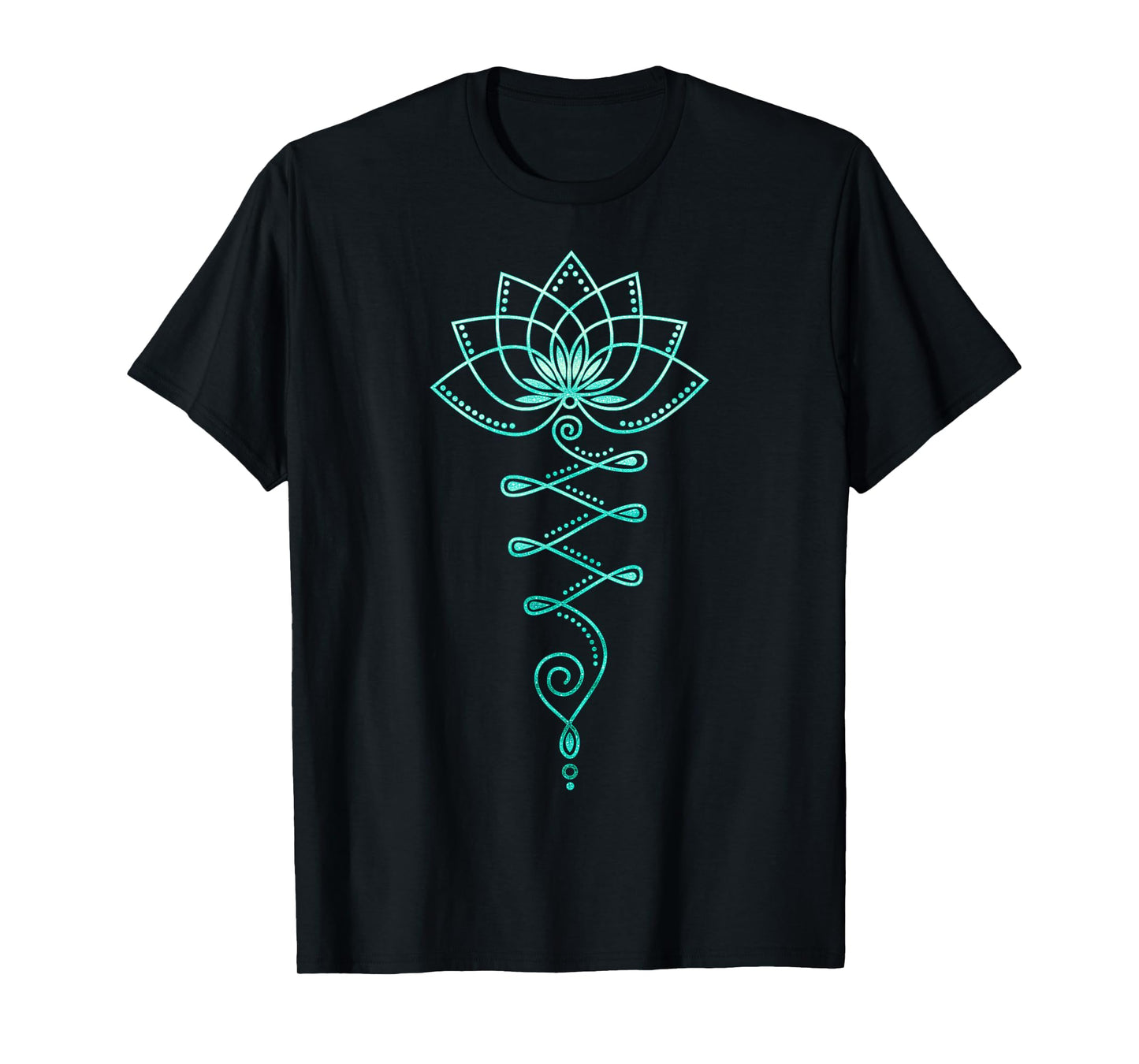 Lotus Flower, Unalome, Yoga, Meditation, Zen, Buddhism T-Shirt