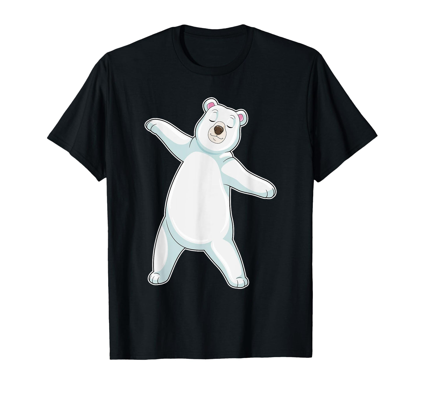 Polar bear Yoga Fitness Gymnastics T-Shirt