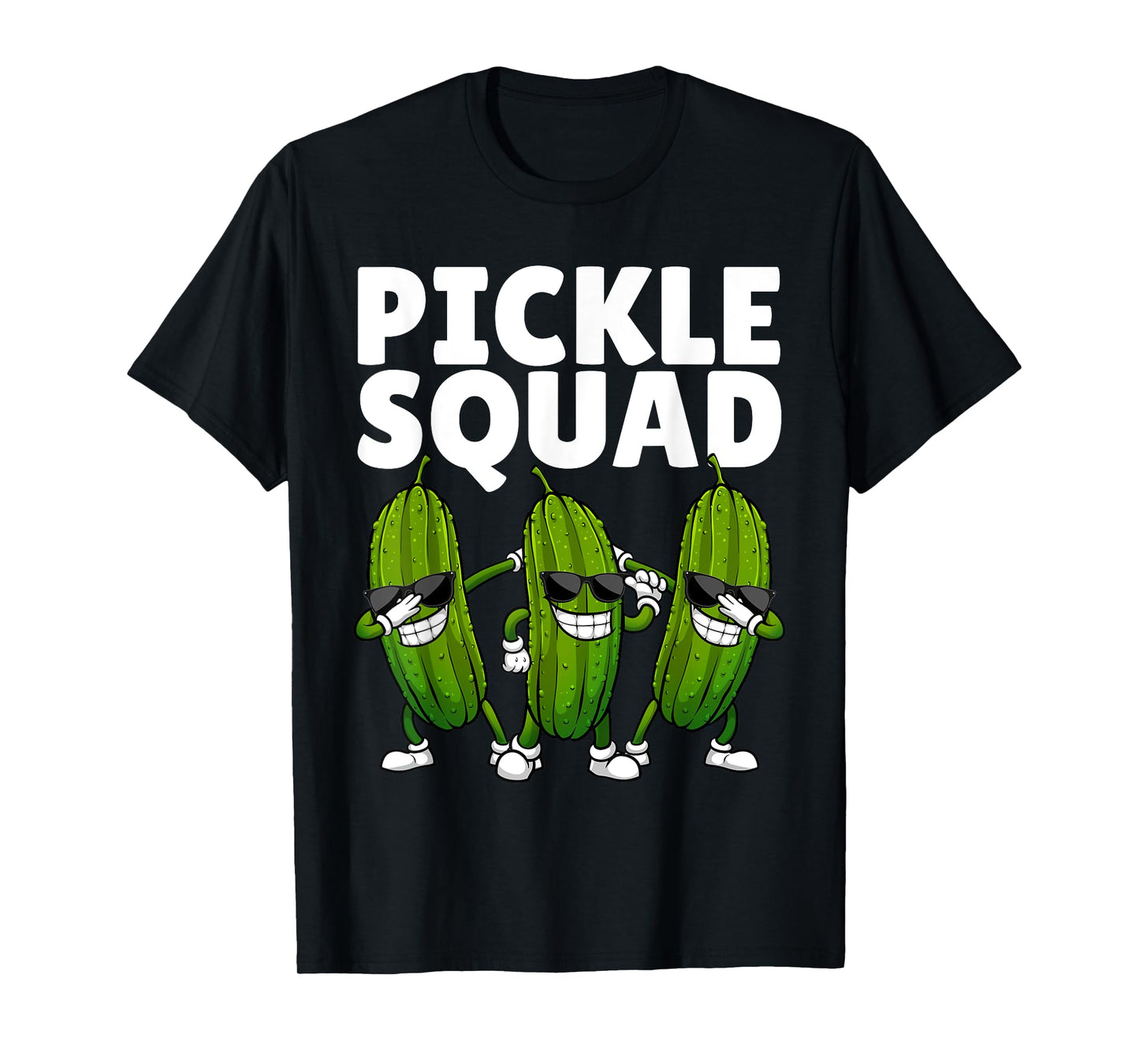 Pickle Squad Art For Men Women Kids Cucumber Pickle Lover T-Shirt