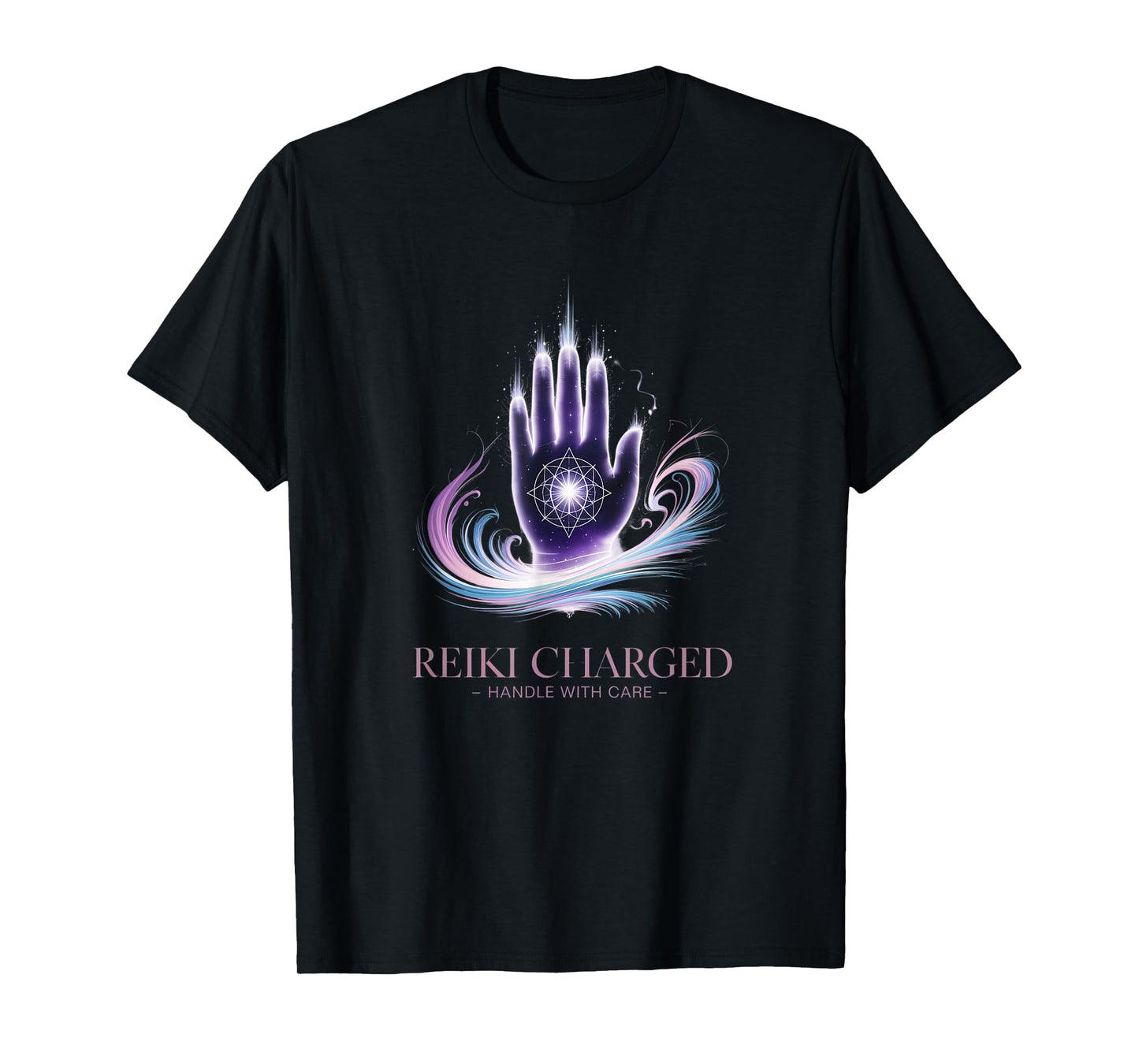 Reiki Charged Good Spiritual Energy Medicine Healing QI T-Shirt