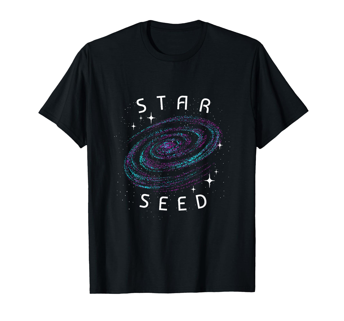 Aesthetic Galaxy Nebula Universe Indigo Starseed T-Shirt