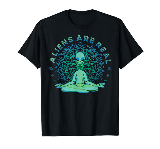 Alien Shirt Aliens Are Real UFO Believer Funny T-Shirt