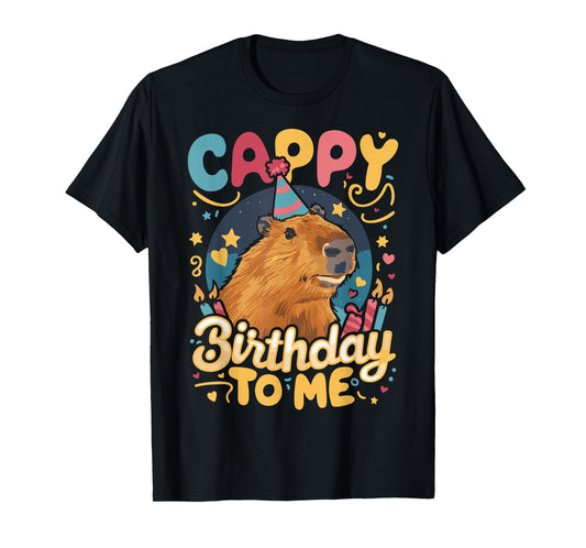 Cappy Birthday To Me Capy Birthday T-Shirt