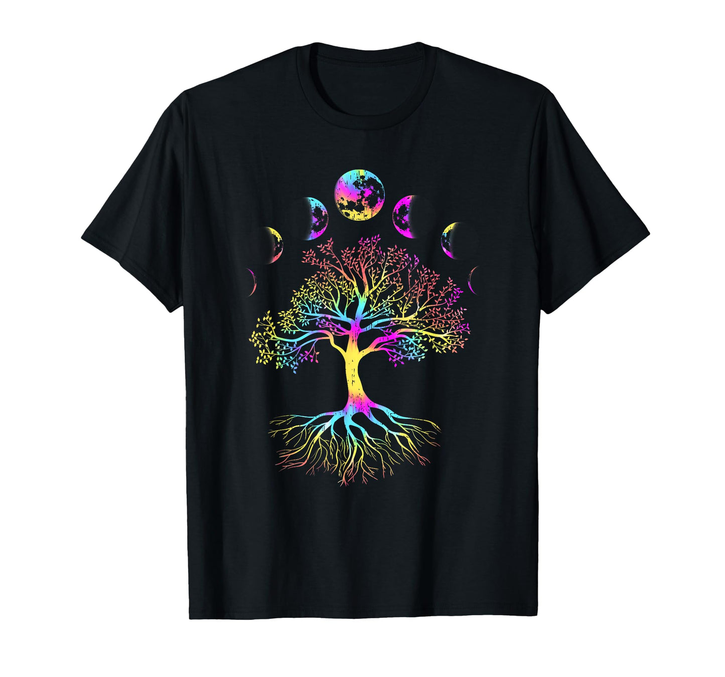 Moon Phases Tree of Life T-Shirt