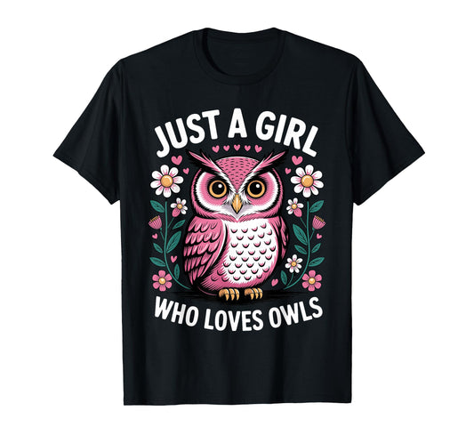 Cute Owl Costume for Women Girls Kids Bird Animal Owl Lover T-Shirt