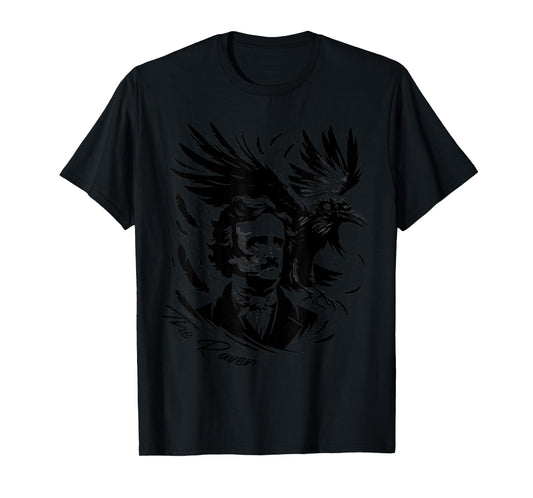Gothic Edgar Allan Poe Dark Academia Literature Poet T-Shirt