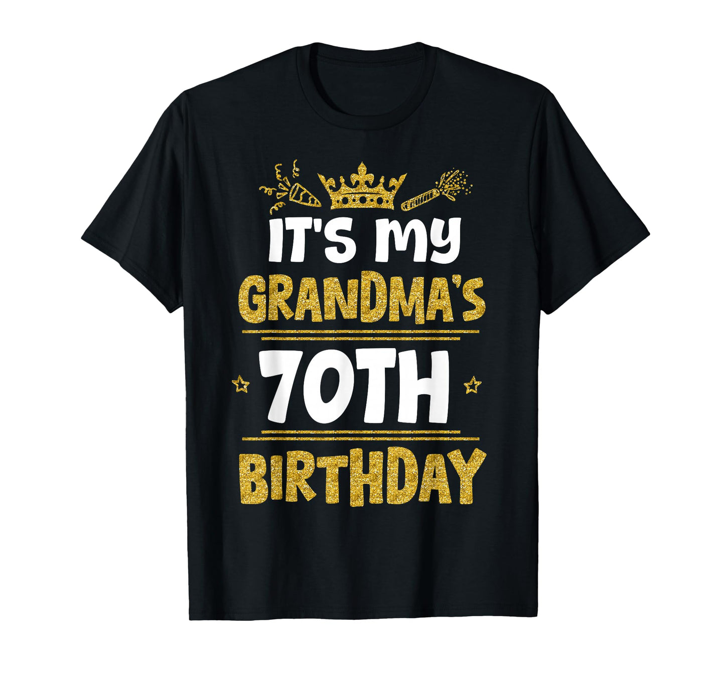 Happy It's My Grandma's 70th Birthday 1955 70 Years Old T-Shirt