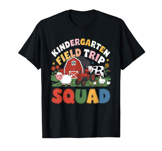 Kindergarten Field Trip Squad Teacher Students Matching T-Shirt