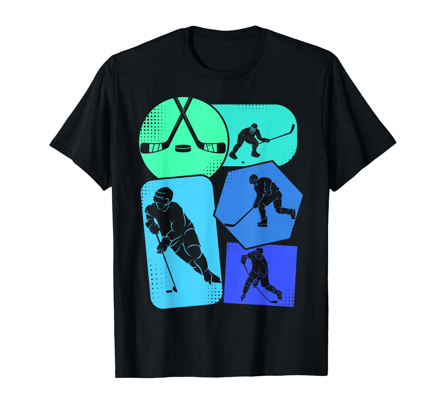 Hockey Ice Hockey Boys Youth Kids T-Shirt