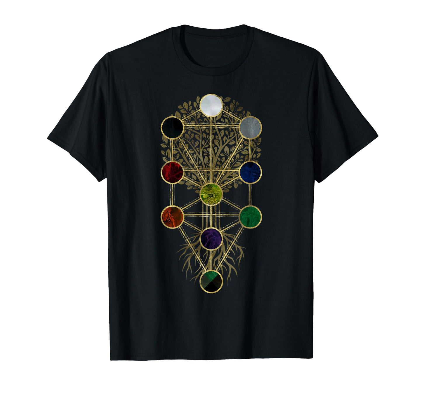 Kabbalah The Tree of Life - Etz Hayim T-Shirt