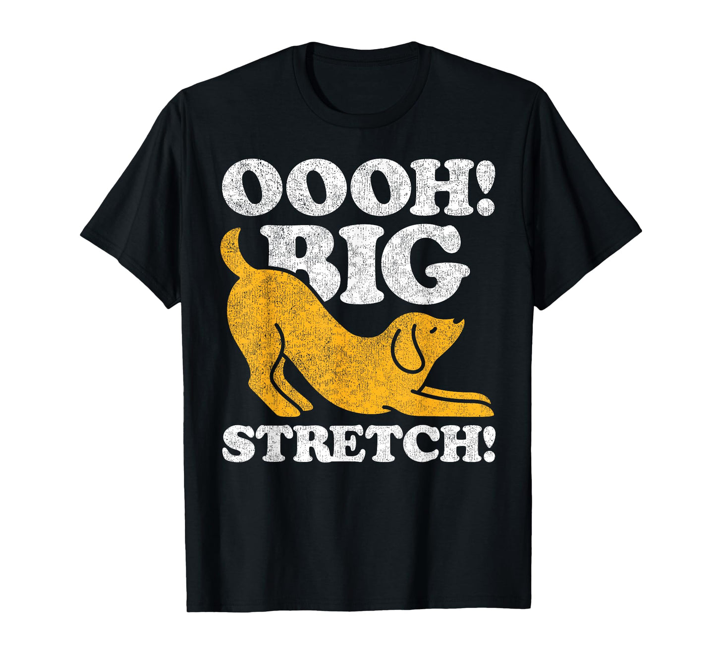 Dog Graphic Oooh Big Stretch T-Shirt
