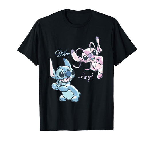 Disney Lilo & Stitch: The Series 2 Angel and Stitch Duo T-Shirt