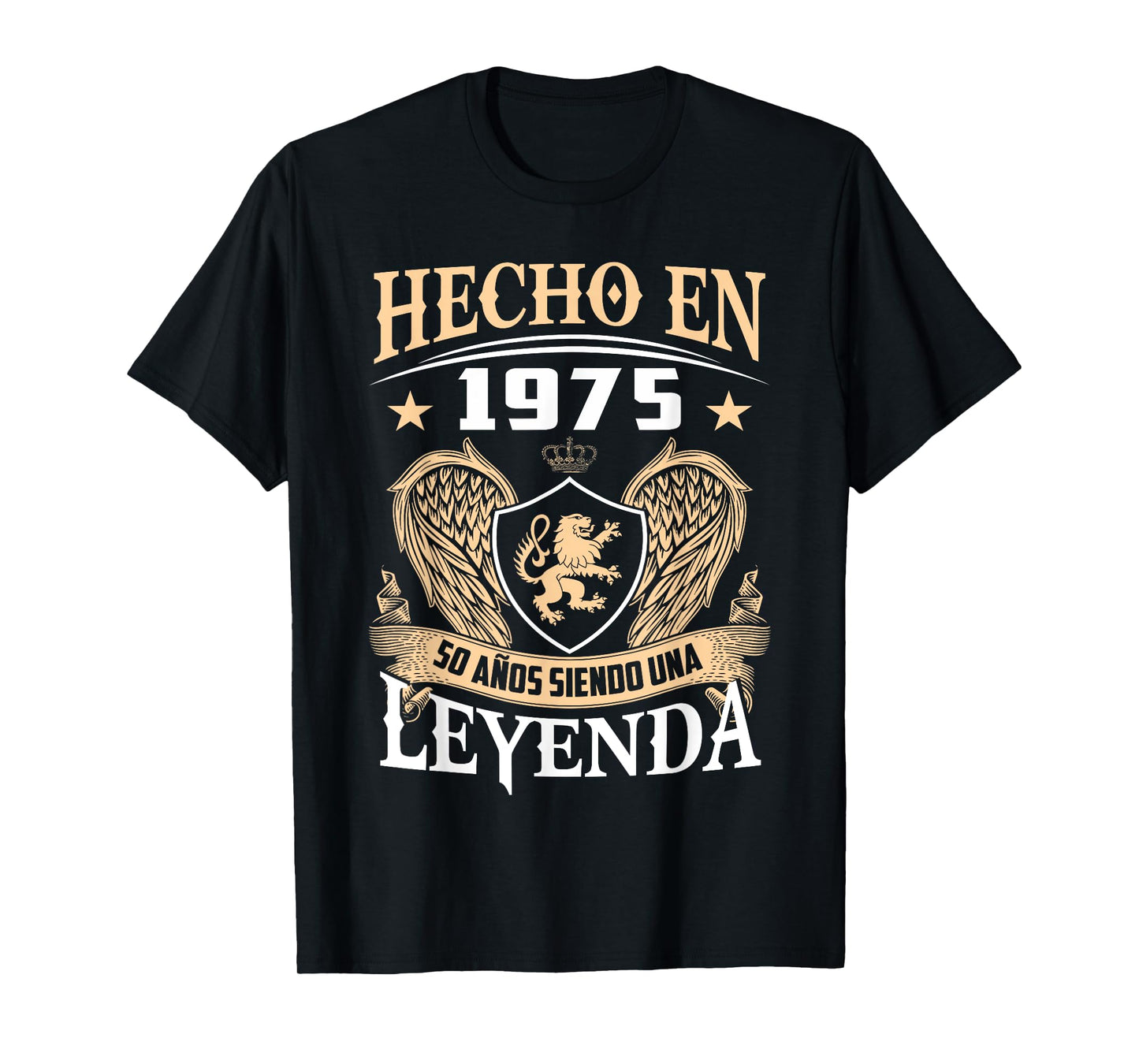 Made In 1975 Legend Spanish Cumpleaños 50th Birthday T-Shirt