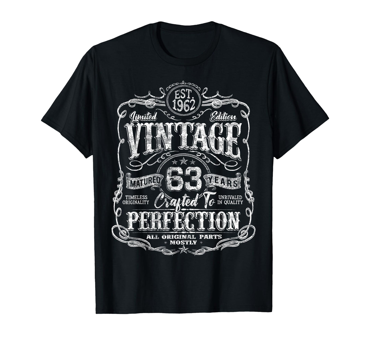 Vintage 1962 Limited Edition Shirt 63 year old 63rd Birthday T-Shirt