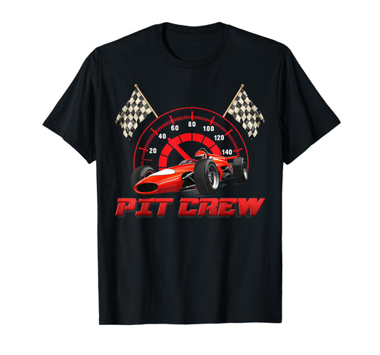 Pit Crew Race Car Birthday Party Racing Car Parties T-Shirt