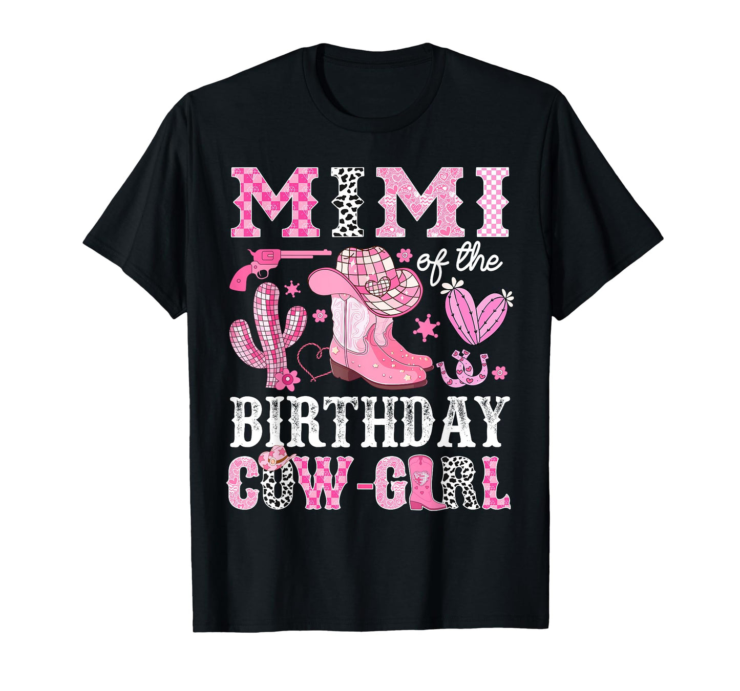 Mimi Of The Birthday Cow-Girl Rodeo Cowgirl Bday T-Shirt