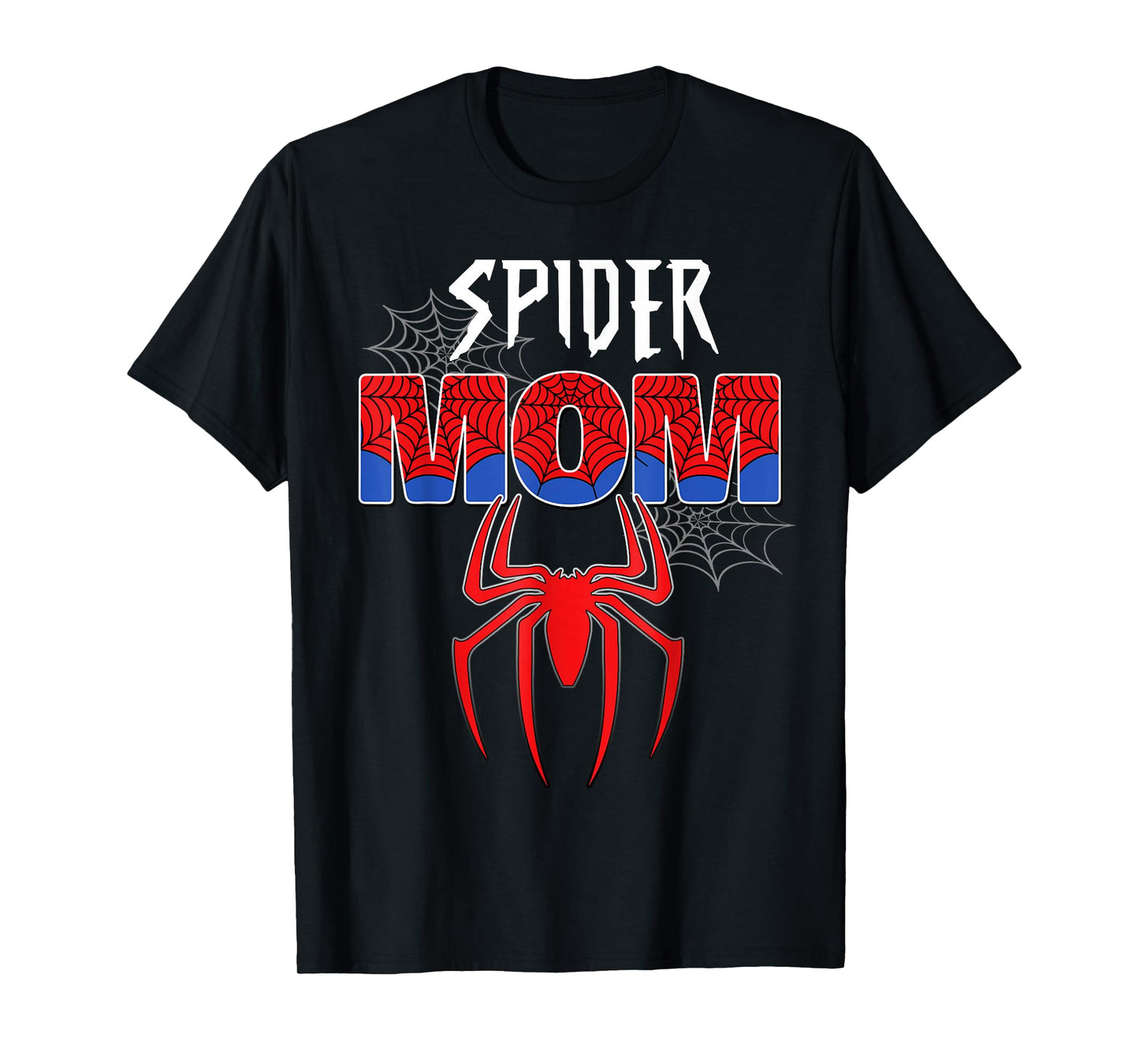 Women Spider Mom Mother's Day Matching Family Birthday T-Shirt