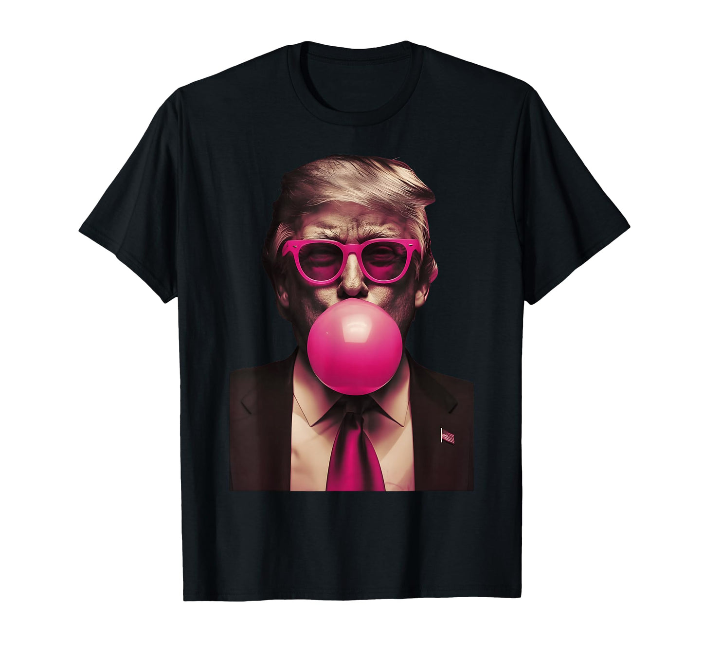 Trump Pink Bubblegum Funny T-Shirt