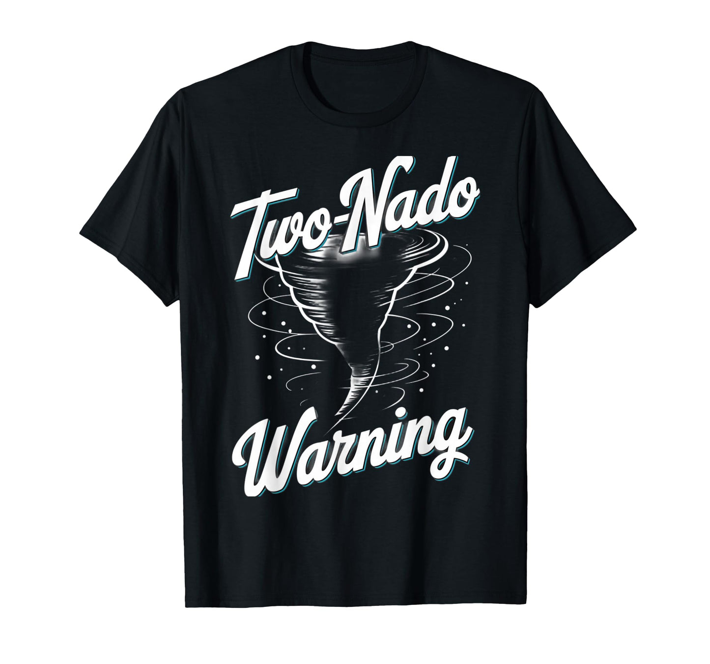 2nd Birthday Two Nado Warning Boy and Girl T-Shirt