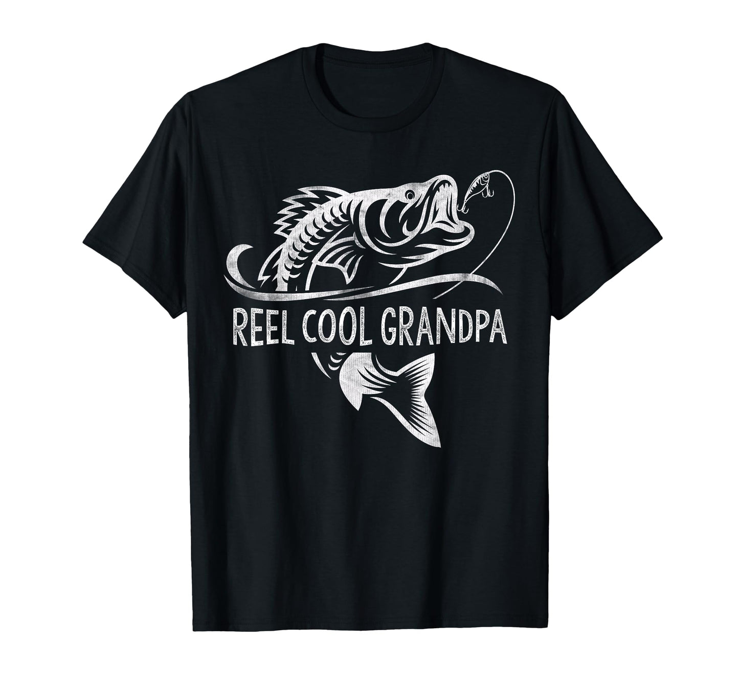 Reel Cool Grandpa Fishing Gifts Grandpa Father's Day T-Shirt