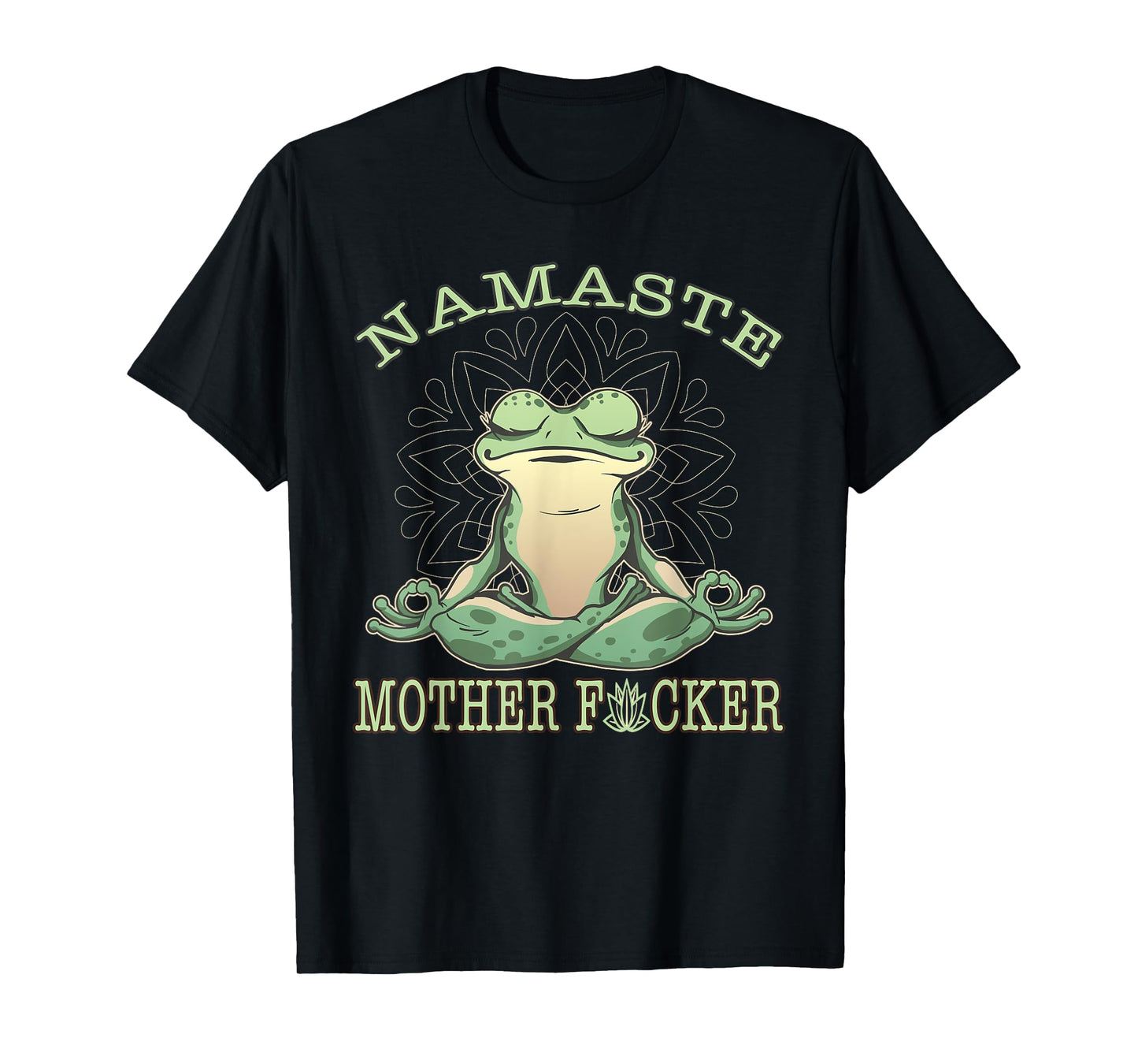 Yoga Frog Namaste T-Shirt