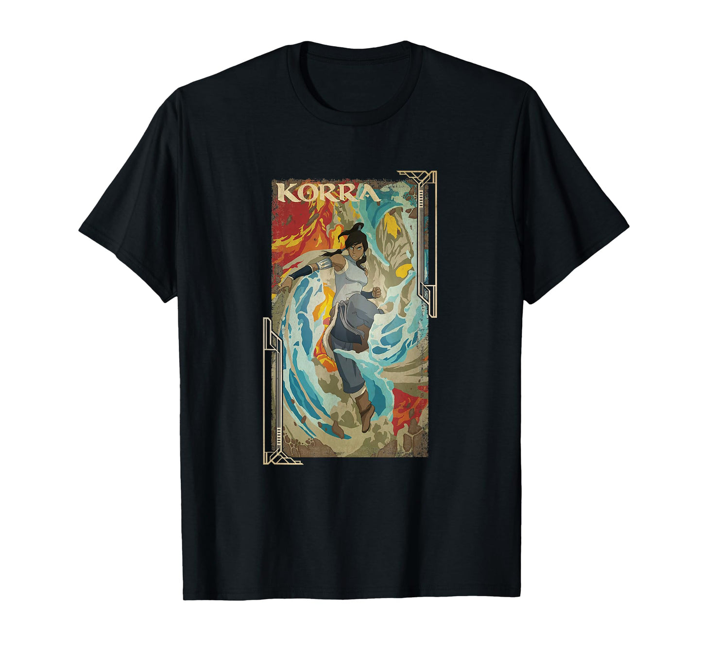 The Legend of Korra Framed Avatar T-Shirt