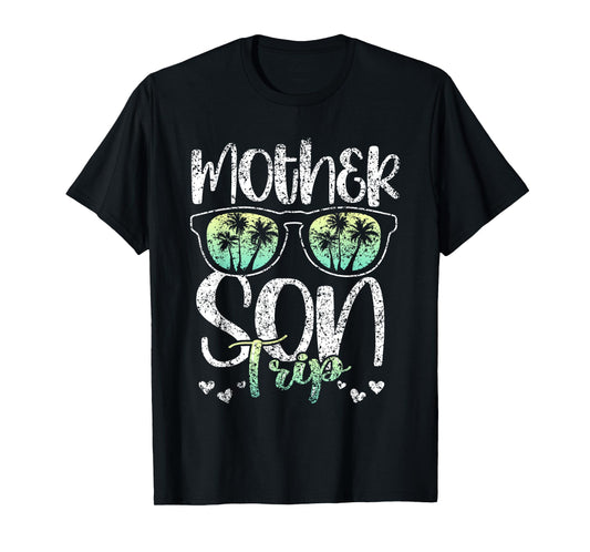 Mother Son Trip Mom Sons Mother's Day Matching Mother Son T-Shirt