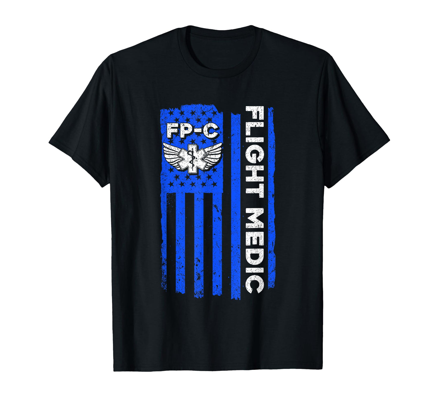 Flight Medic American Flag Flight Paramedic Emergency Nurse Women Men T-Shirt