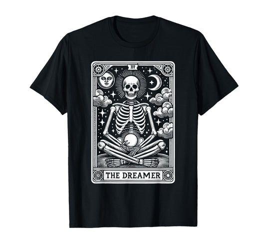 Tarot Card Occult Emo - Gothic The Dreamer T-Shirt