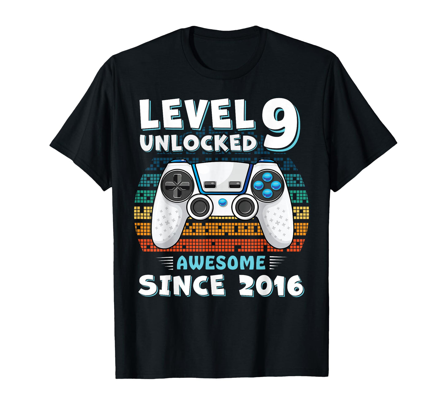 9 Year Old BDay Decorations Son Boy 9yr 2016 9th Birthday T-Shirt
