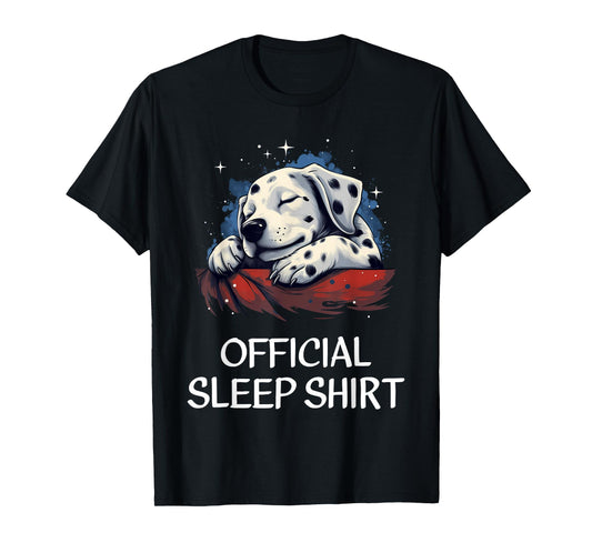 Official Sleep Shirt Dalmatian Nightshirt Pajama T-Shirt