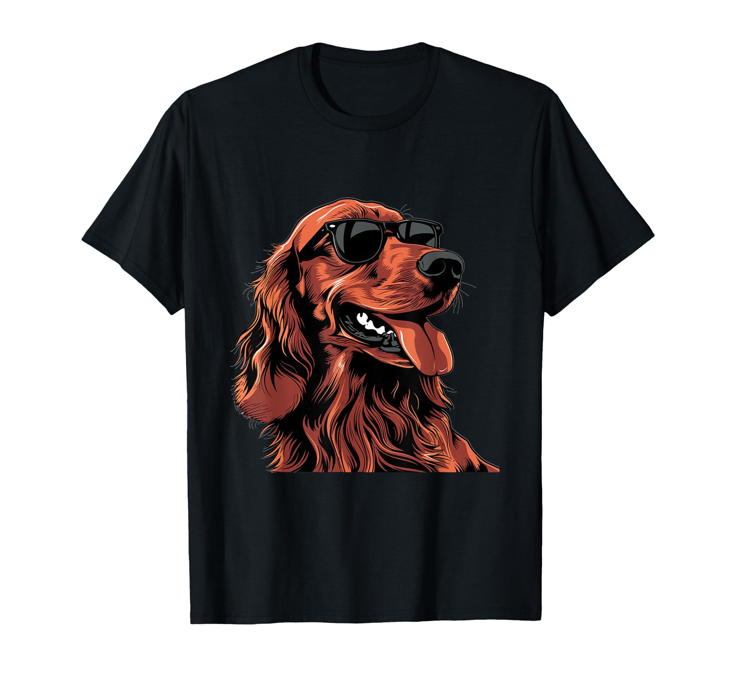 Irish Setter Dog Breed Graphic Men Women Kids T-Shirt